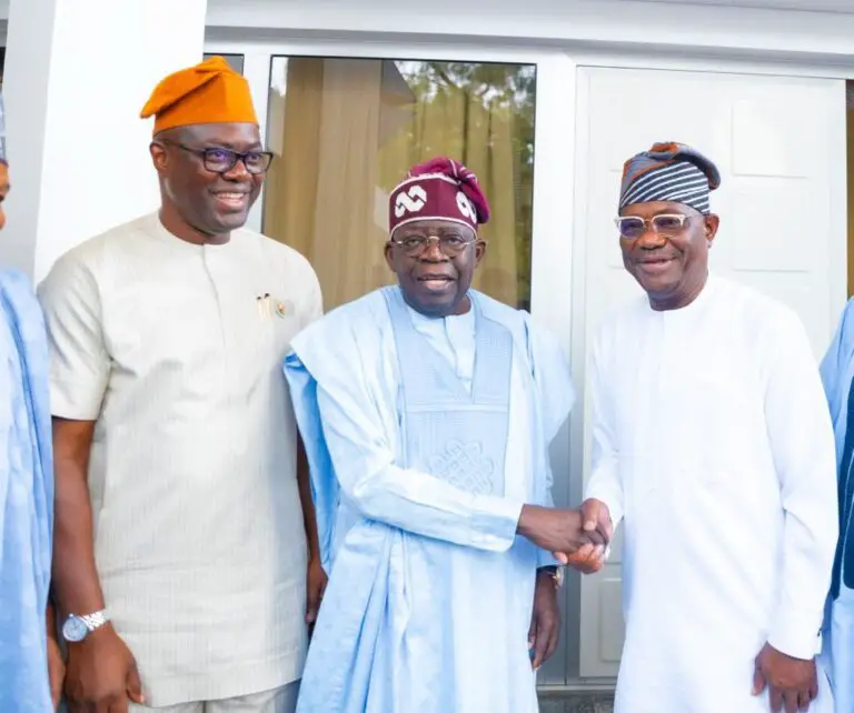 President -Elect, Tinubu Hosts PDP Governors In Abuja