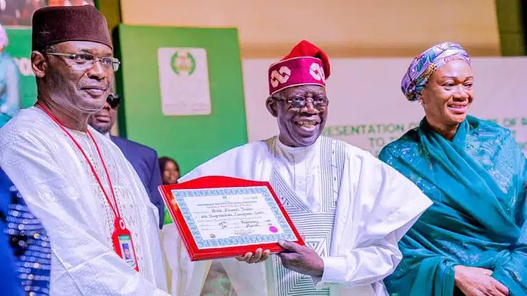 Why Tinubu Was Declared Winner – INEC Reveals