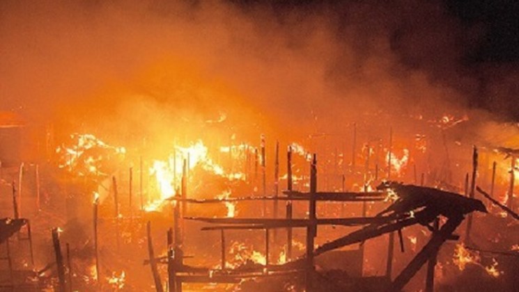 Fire Razes Two Residential Buildings, Shops In Ilorin 