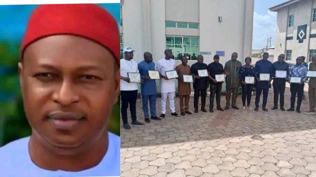 Reaction Trails As Enugu HOA Elect Members Presents Certificate Of Return To Chijioke Edeoga