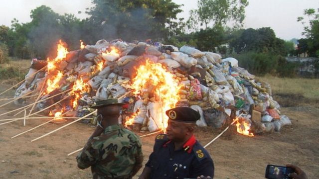 NDLEA Destroys 24 Tonnes of Illicit Drugs in Enugu