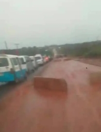 Motorists Stranded As Imo Bridge Collapses