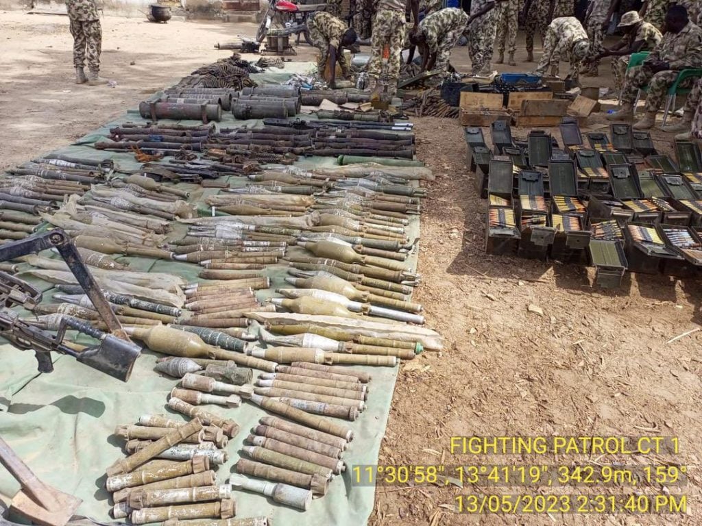 Insecurity: Troops Unseats ISWAP Terrorists, Uncover Underground Armoury In Sambisa