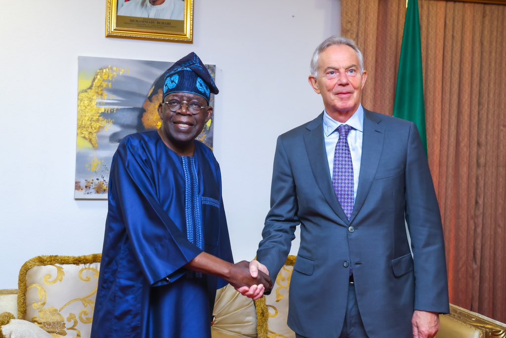 What I Discussed With Blair - Tinubu