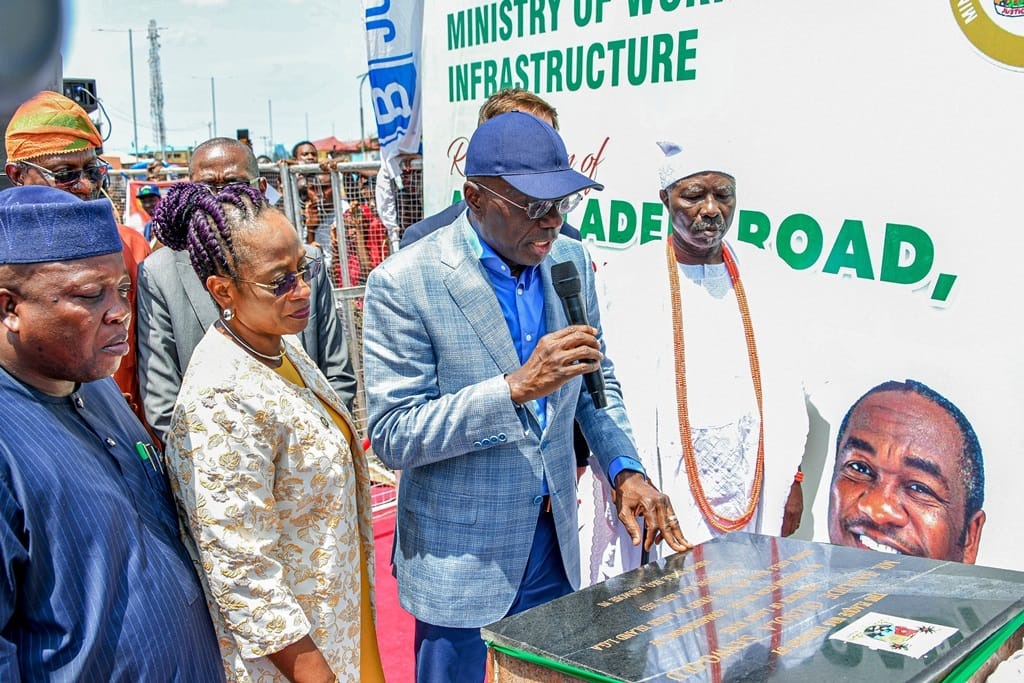 Lagos: Sanwo-Olu Unveils Newly Upgraded Roads, Primary Healthcare Centres [Photos]