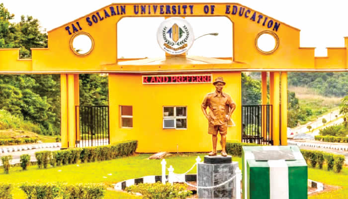 BREAKING: Tai Solarin University of Education Shut Down As Students, Community Clash