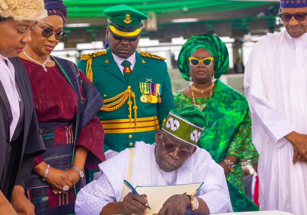 The Proudest Day Of My Life - Tinubu Says As He Shares Inauguration Photos