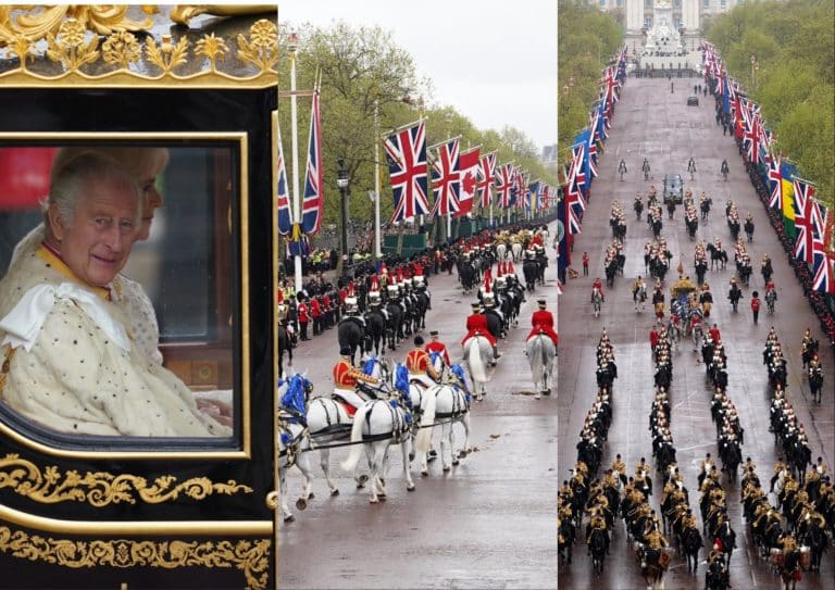 King Charles III, Queen Camilla Arrive Westminster Abbey For Coronation Service [Photos]