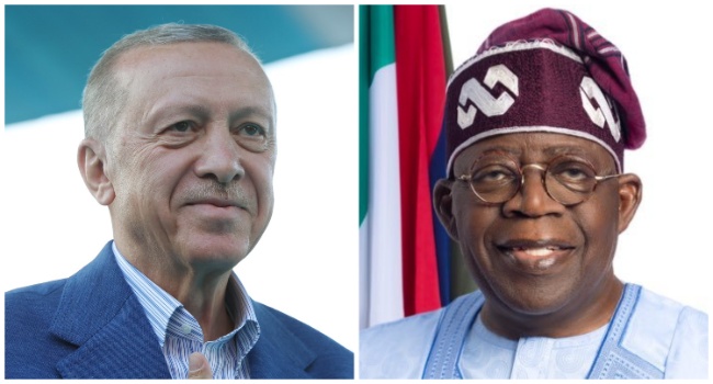 Tinubu Congratulates Turkish President Erdogan On Reelection
