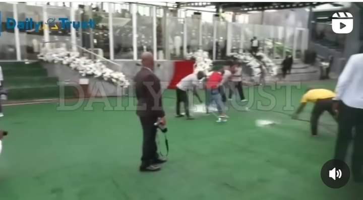 Inauguration: Extra Cleaning Ongoing As Heavy Rain Hits Eagles Square
