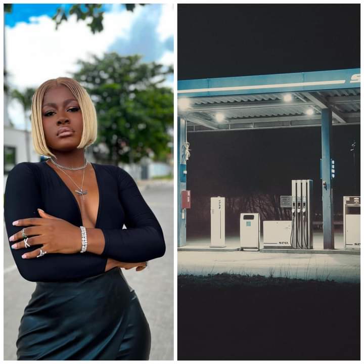 We no dey sell, but we get black market for sale - Reality star, Alex, Reveals what station attendant told her