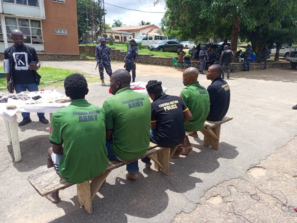 Police Arrest 5 Yoruba Nation Agitators Who Hijacked Radio Station [PHOTOS]