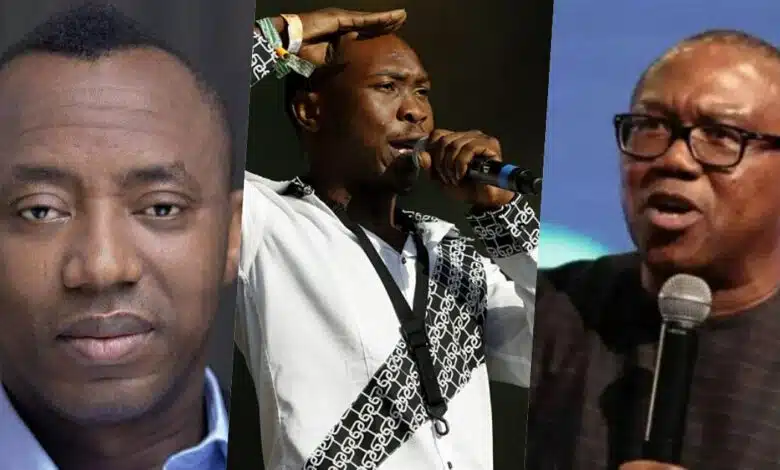 “They want Seun Kuti ‘executed’ for not supporting Peter Obi” – Sowore claims