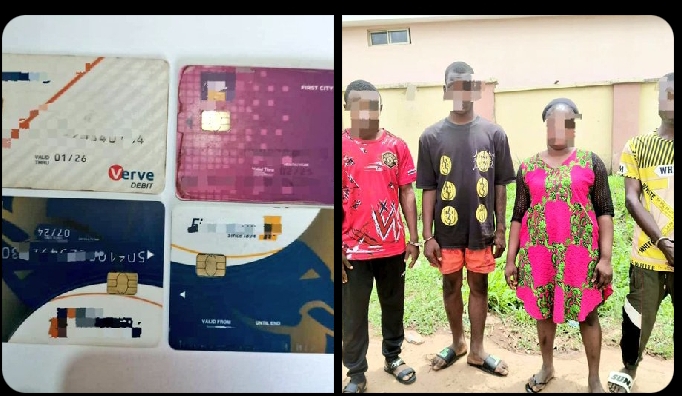 Enugu Police Arrest Four For ATM Card Swapping