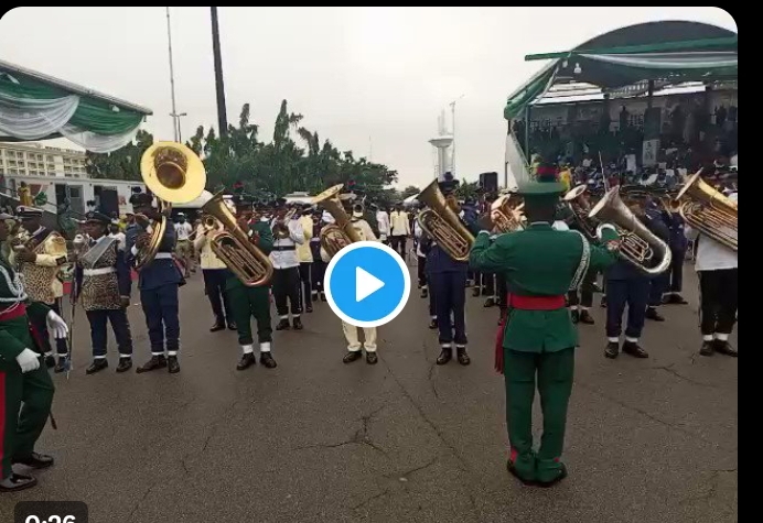 Military Band Gets Set For Tinubu's Inauguration [Video