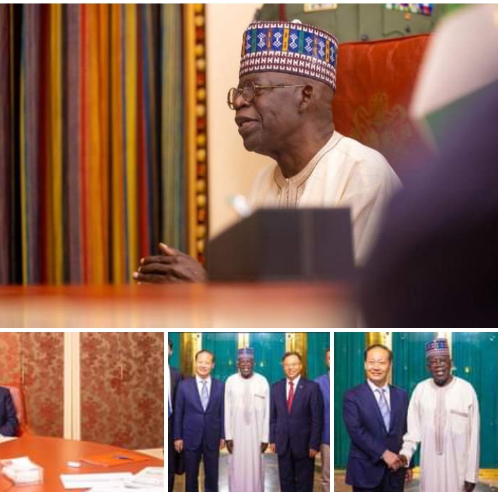 Tinubu Meets Chinese Special Envoy In Abuja