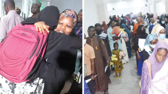 We Slept In The Open For 8 Days, May Nigeria Never Experience War - Sudan Returnees 