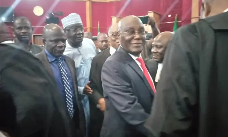 Just In: Atiku Arrive Tribunal, Set to Observe Proceedings Against Tinubu’s Victory
