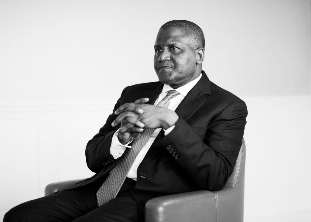 Bloomberg Releases Billionaires’ List, Rates Dangote Africa's Richest Man