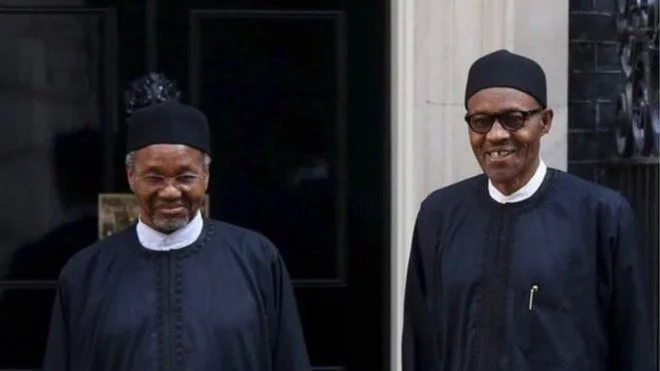 Buhari, Nephew, ‘Tunde’ Sabiu Allegedly Flee Nigeria Amid Potential Prob