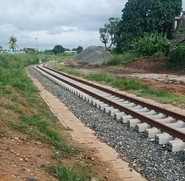 BREAKING: Tinubu’s Govt Resumes Construction Of The Port Harcourt-Maiduguri Rail Project [Photos]