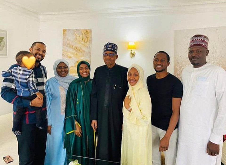 Buhari Celebrates Eid With Family [Photos]