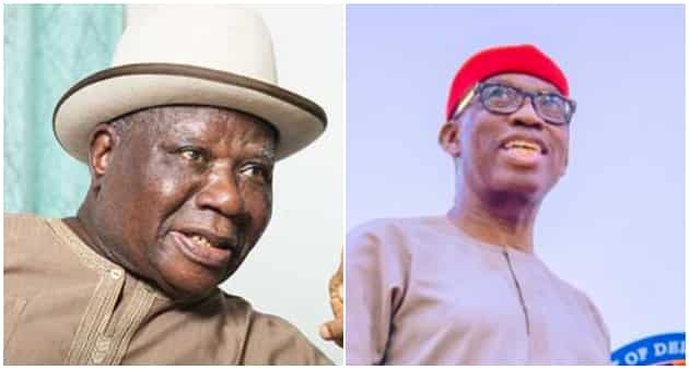 Okowa Spent Delta Money On Atiku’s Campaign’ —  Edwin Clark Blows Hot