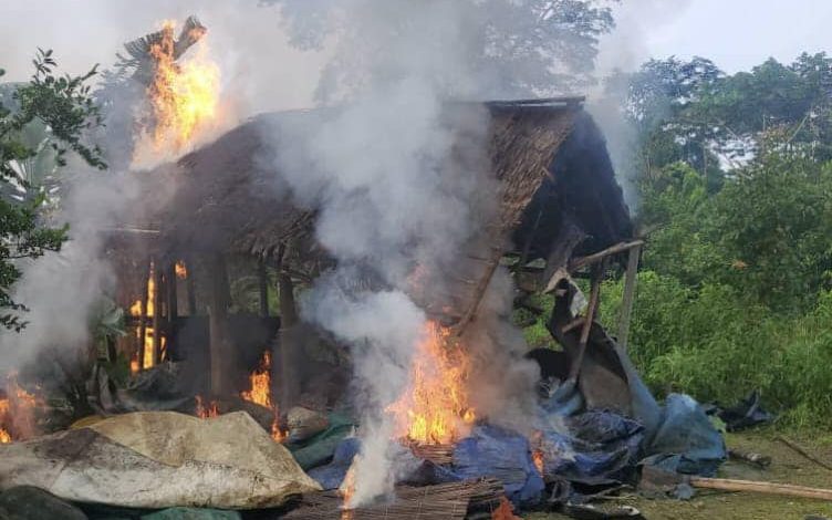 JUST IN: Troops Raid Militants’ Camp, Recovers Armoury [PHOTOS]