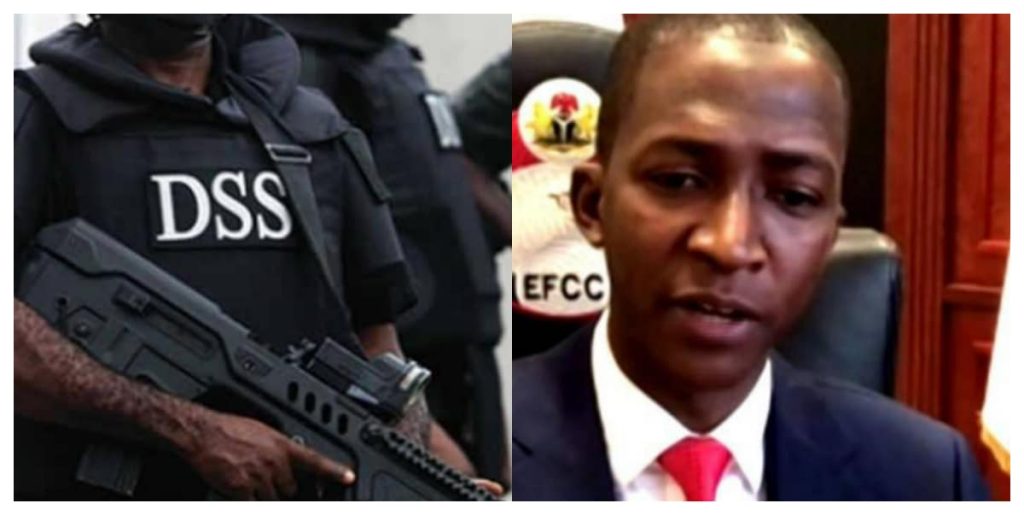 Suspended EFCC Boss, Bawa Has Refused To Write Statement In DSS Custody – Source