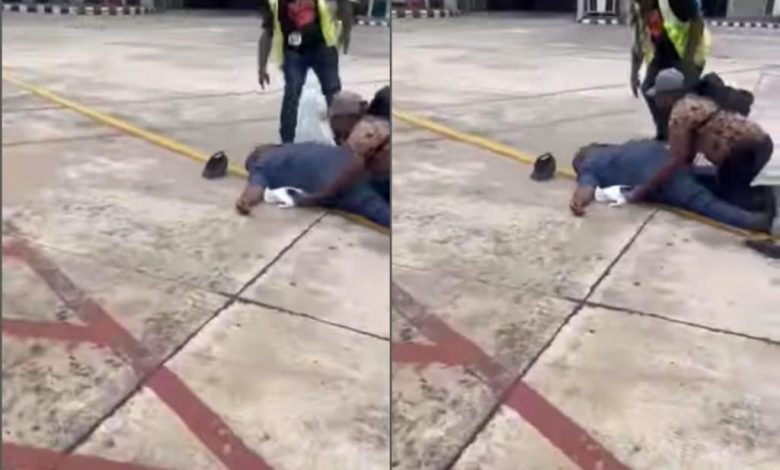 Watch Moment OPM Founder, Apostle Chibuzor, Collapsed at Airport [VIDEO]