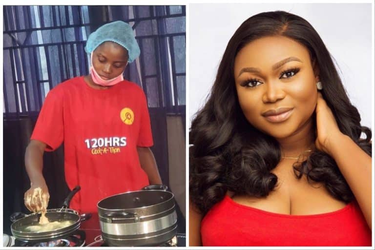 Nollywood Actress, Ruth Kadiri Blasts Ekiti Chef Trying To Break Hilda Baci’s Unofficial Cooking Record