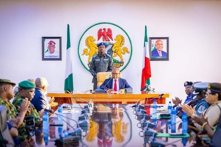 Gov. Mbah Summons Security Meeting Over Sit-at-Home Order in Enugu
