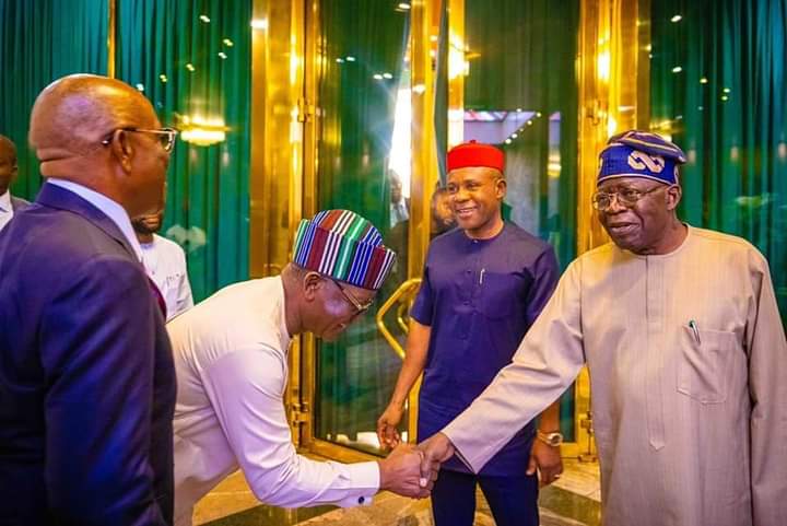 Gov. Mbah Meets Tinubu, Seeks Nnamdi Kanu’s Release 
