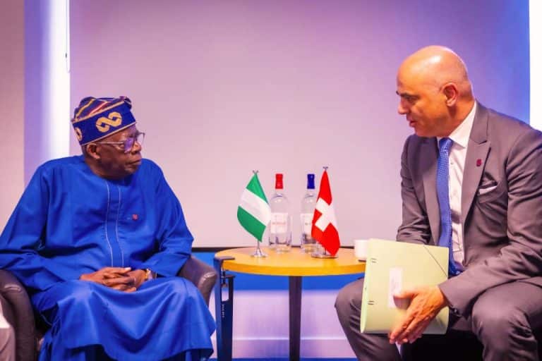 Just In: President Tinubu Meets Swiss President [Photos]