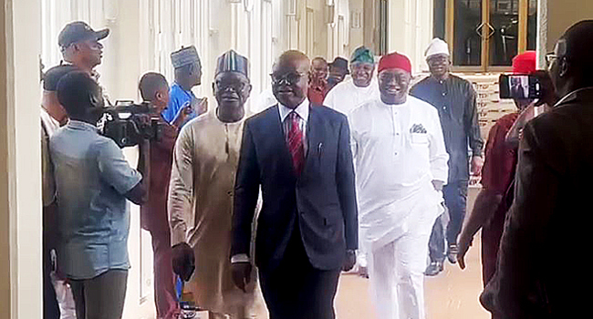 Details Of Tinubu's Meeting With G5 Members Emerges