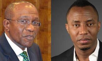 Sowore Reacts As Tinubu Suspends Emefiele