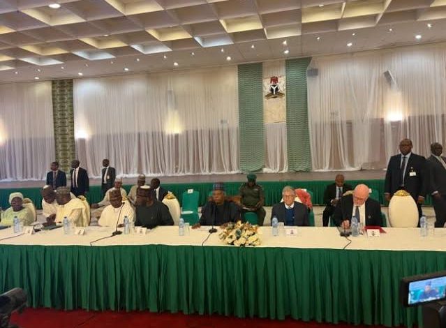 Just In: Shettima, Govs Meet Bill Gates and Dangote at Aso Rock