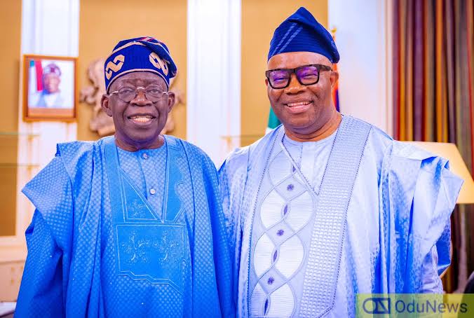 Senate President Godswill Akpabio Visits President Tinubu at His Lagos Residence [Video]