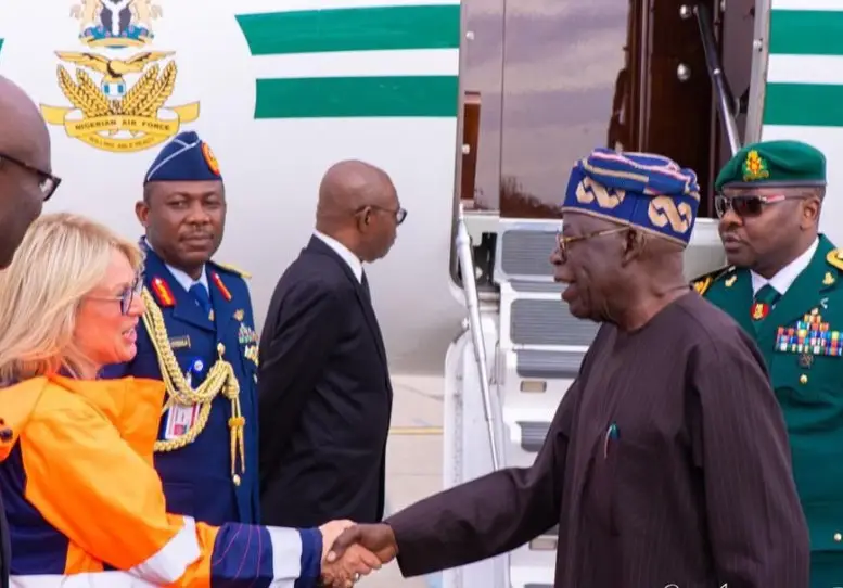 Breaking: Tinubu returns to Lagos after Paris, London trips