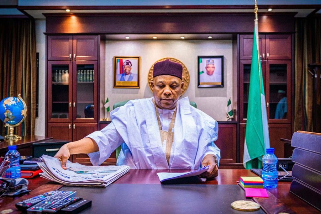 Court Admits Kashim Shettima’s Resignation Letter As Senatorial Candidate