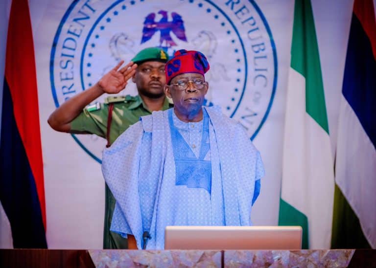 BREAKING: President Tinubu Decorates Military Chiefs With New Ranks