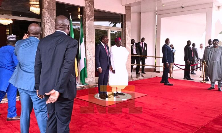 Benin Republic President, Talon Meets with Tinubu Over Coup Attempt in Niger