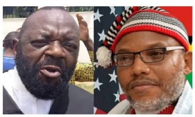 You Are Not Abacha Or Buhari, Let Nnamdi Kanu Go – Ejimakor Tells Tinubu