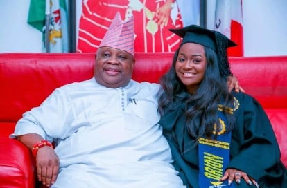 Adeleke’s Daughter Graduates From Nigerian Varsity