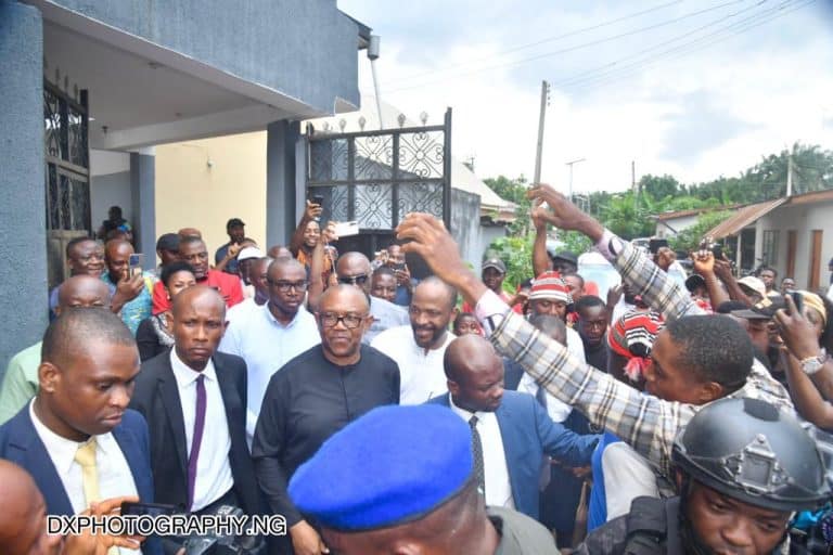 Peter Obi Attends Burial Ceremony Of Ex-Minister Nwajiuba’s Father