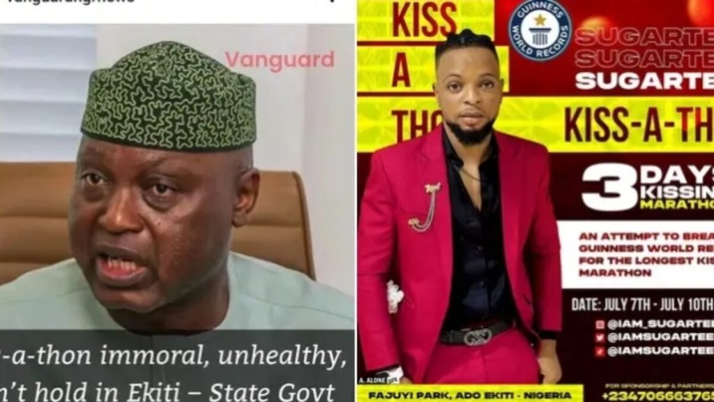 Ekiti Govt Slams 3-year Jail Term on Kiss-a-thon Promoters