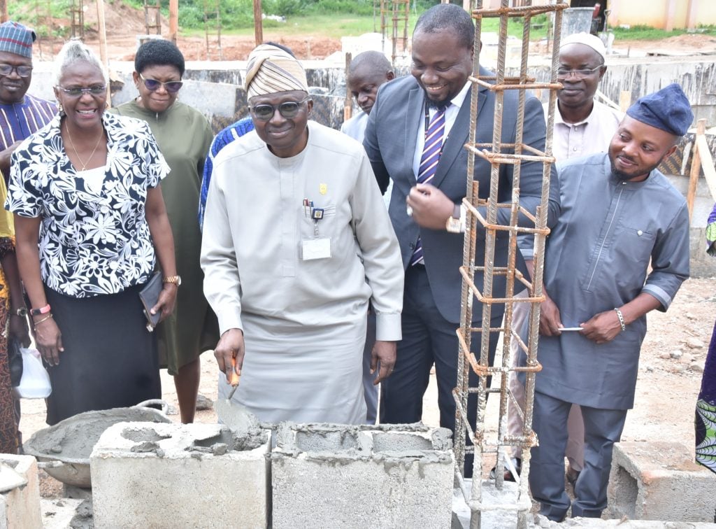 ASR Africa Flags Off Const Of N1B In Career Devt And Counselling, Renewable Natural Resources Centres At Unibadan