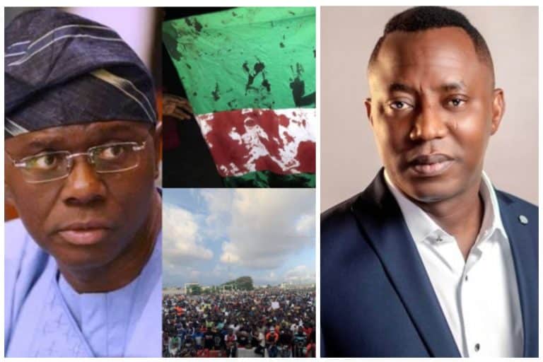 Sanwo Olu, Tinubu, Buratai And Buhari Massacred Peaceful #Endsars Protesters And They Must Pay For It - Sowore