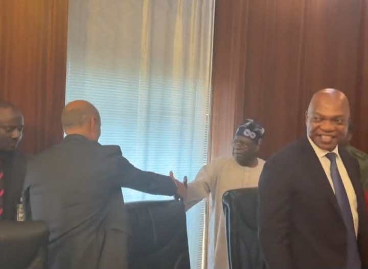 BREAKING: President Tinubu Welcomes Shell Petroleum Delegation