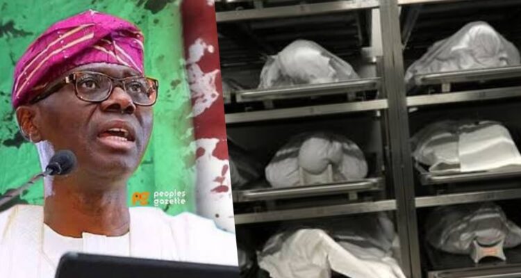 #EndSARS: Sanwo-Olu Blames Families Of 103 Victims For Abandoning Their Corpses